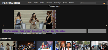 Hamro Suchana Website