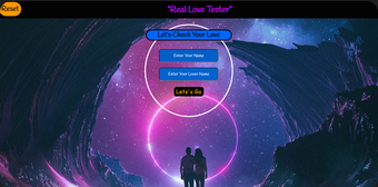 Love Tester Website